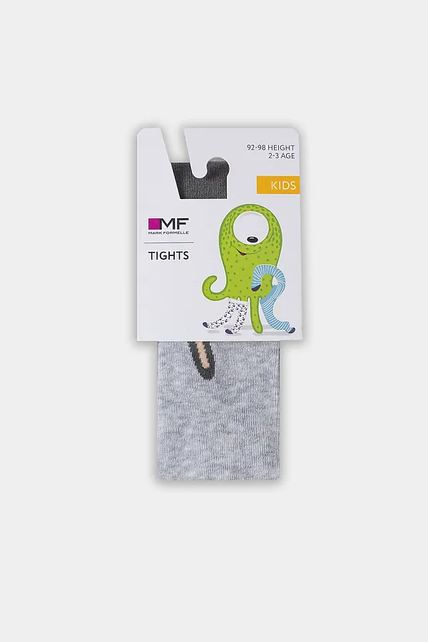 Колготки MARK FORMELLE, св.сер.меланж /асфальт - фото 2