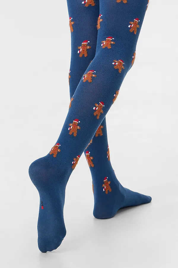 Колготки MARK FORMELLE, джинсовый - фото 2