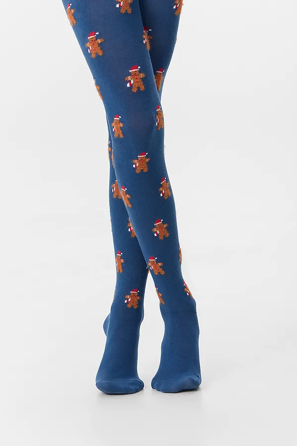 Колготки MARK FORMELLE, джинсовый - фото 2