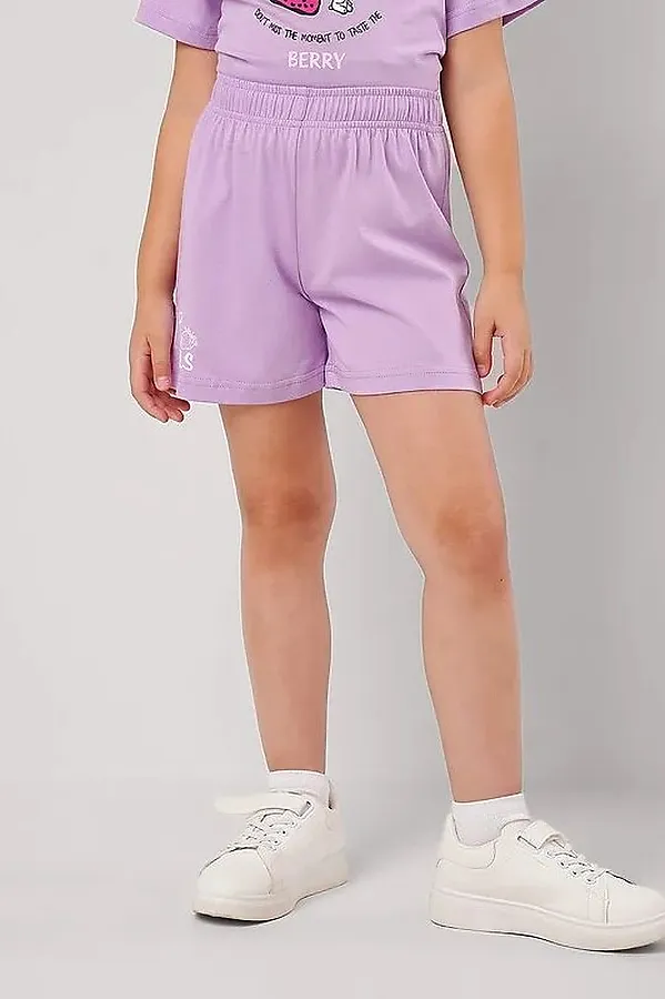Комплект (Футболка+Шорты) CLEVER, св.фиолетовый - фото 2