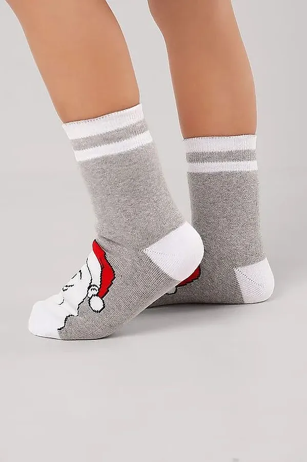 Носки CLEVER, меланж серый - фото 2