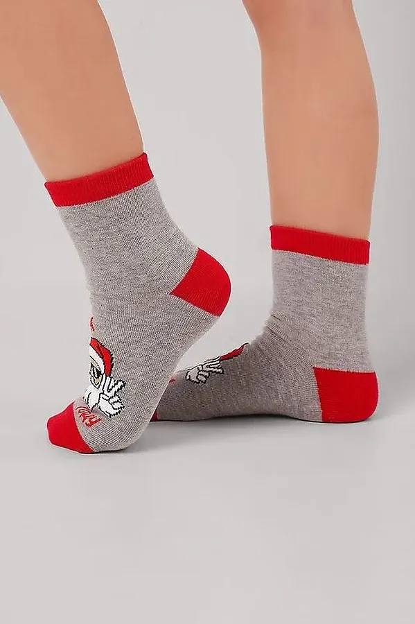 Носки CLEVER, меланж серый - фото 2