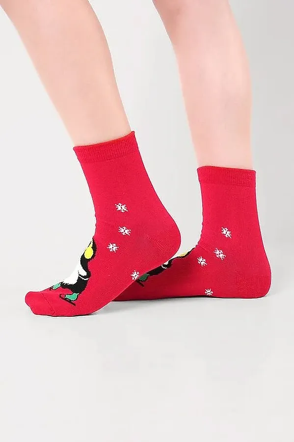 Носки CLEVER, красный - фото 2