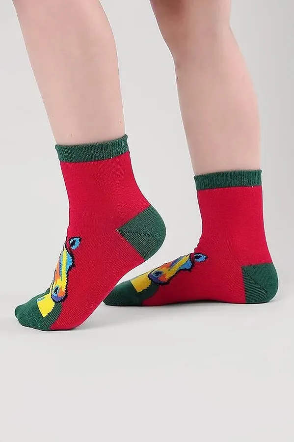 Носки CLEVER, красный - фото 2