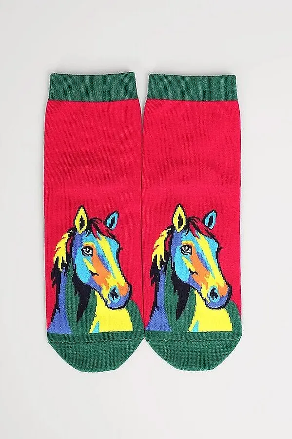 Носки CLEVER, красный - фото 2