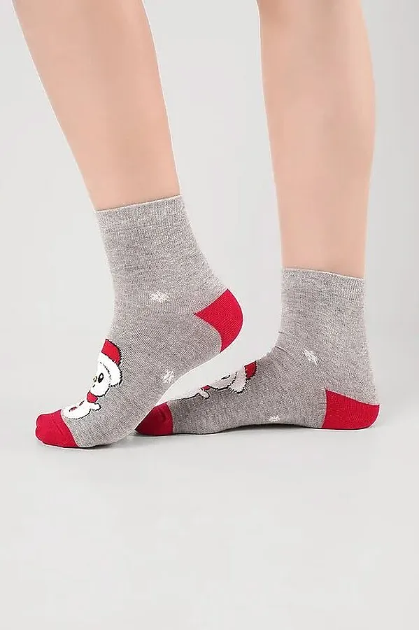 Носки CLEVER, меланж серый - фото 2