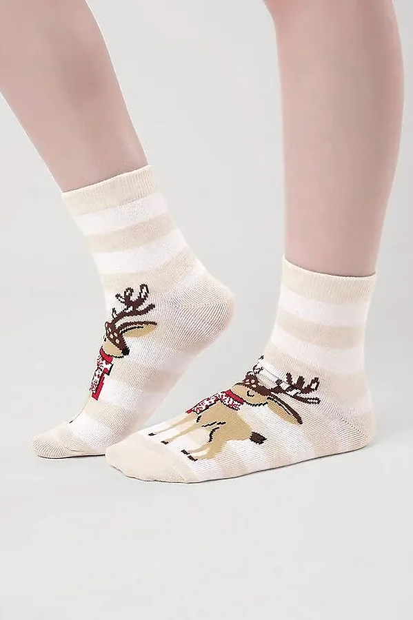 Носки CLEVER, меланж бежевый - фото 2