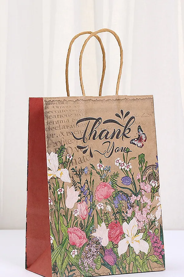 Набор крафт-пакетов подарочных 2 шт НАТАЛИ, оранжевый - фото 2