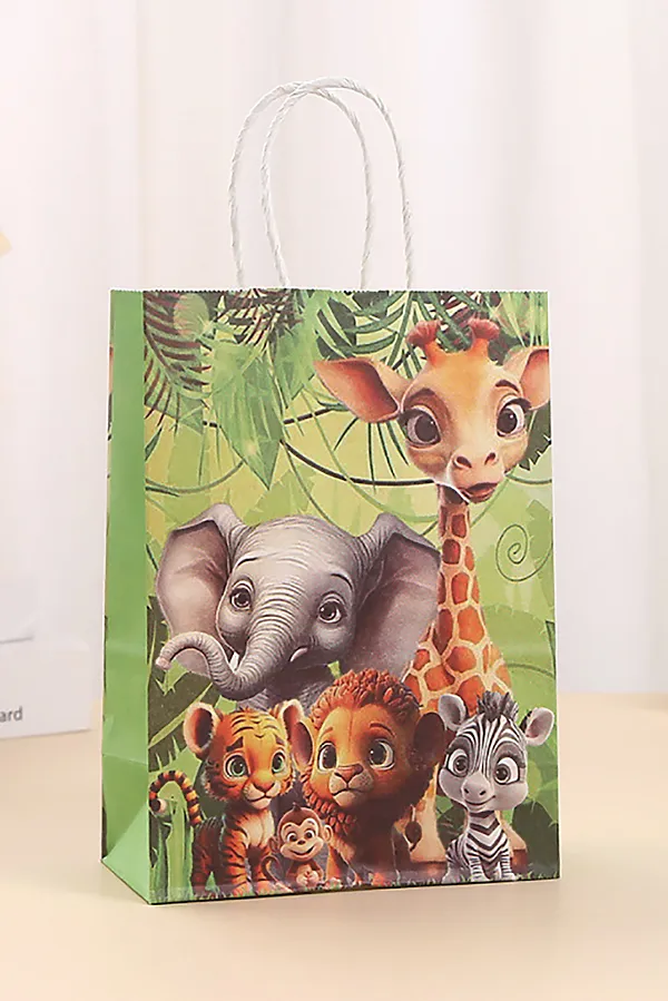 Набор крафт-пакетов подарочных на день рождения 3 шт НАТАЛИ, разноцветные - фото 2