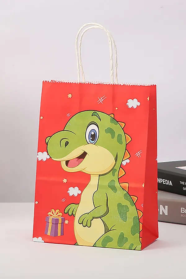 Набор крафт-пакетов подарочных на день рождения 3 шт НАТАЛИ, разноцветные - фото 2