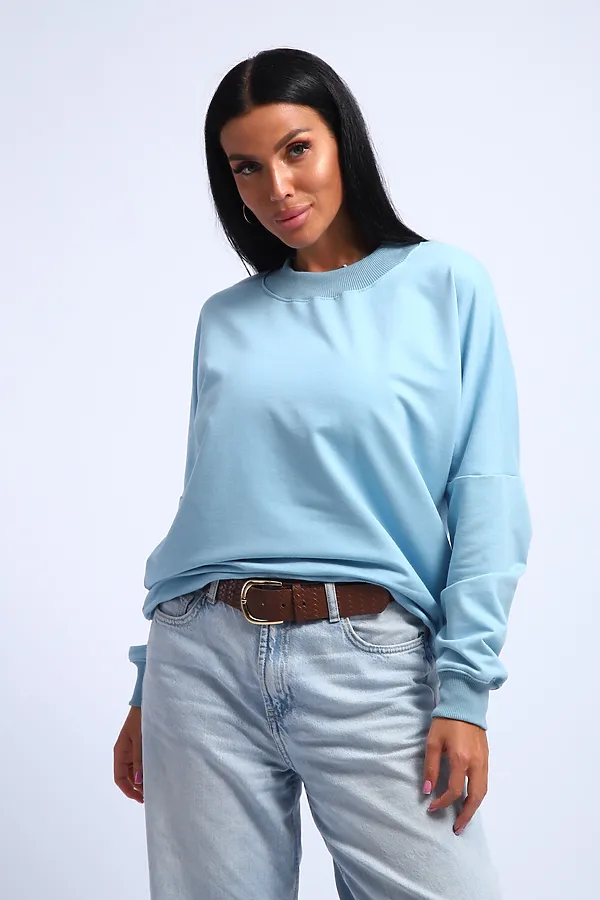 Свитшот 290 НАТАЛИ, голубой - фото 2