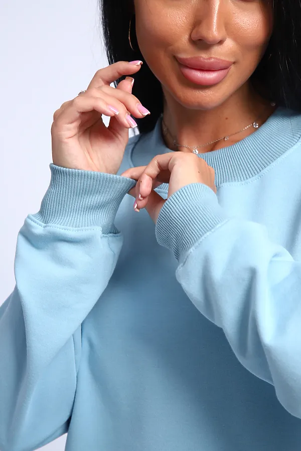 Свитшот 290 НАТАЛИ, голубой - фото 2