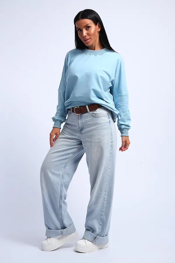 Свитшот 290 НАТАЛИ, голубой - фото 2