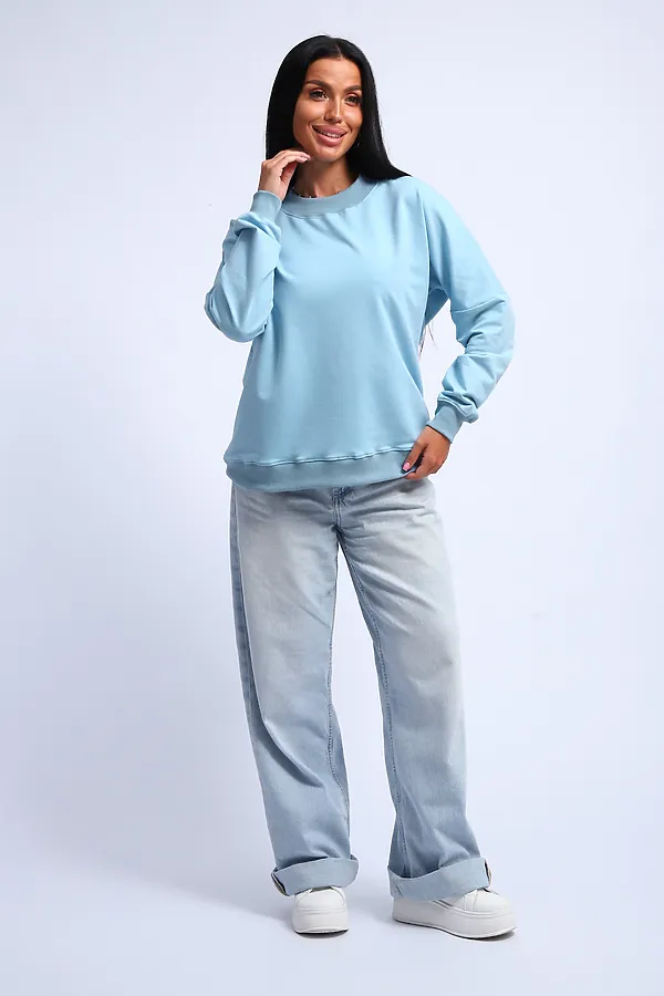 Свитшот 290 НАТАЛИ, голубой - фото 2