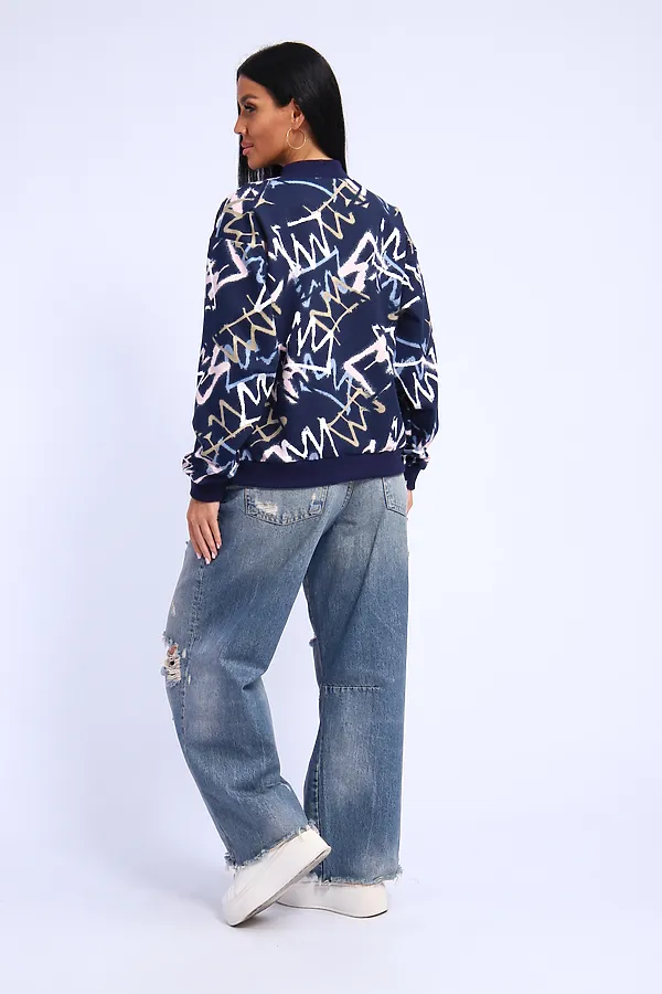 Толстовка 310 НАТАЛИ, темно-синий - фото 2