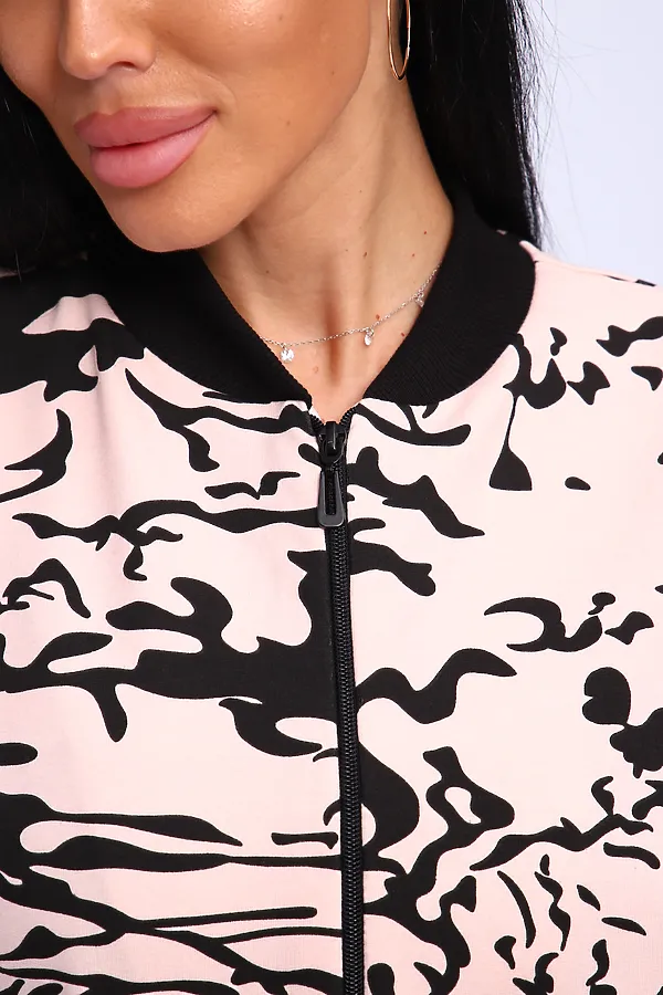 Толстовка 331 НАТАЛИ, розово-бежевый - фото 2