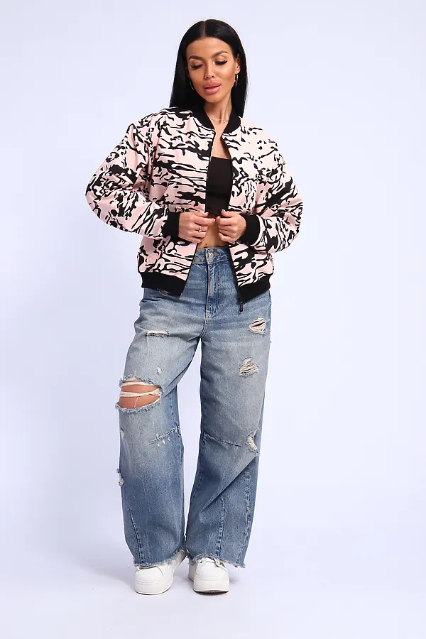 Толстовка 331 НАТАЛИ, розово-бежевый - фото 2