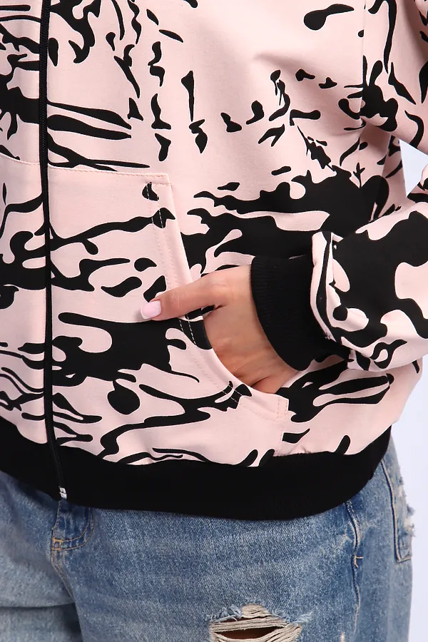 Толстовка 331 НАТАЛИ, розово-бежевый - фото 2