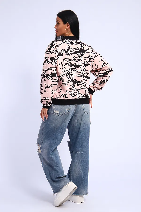 Толстовка 331 НАТАЛИ, розово-бежевый - фото 2