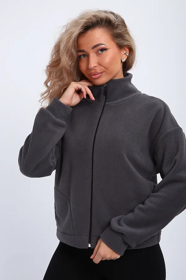 Толстовка 357 НАТАЛИ, серый - фото 2