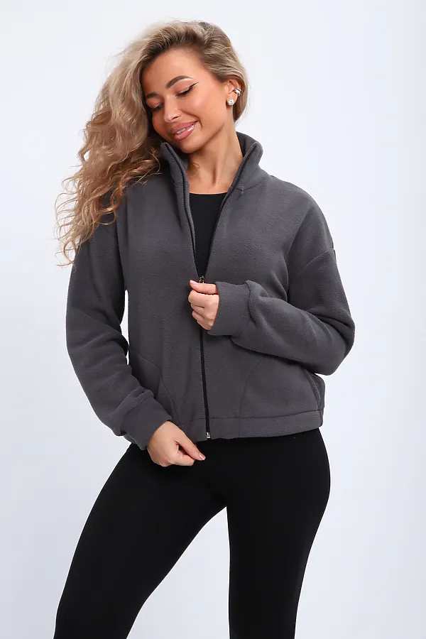 Толстовка 357 НАТАЛИ, серый - фото 2