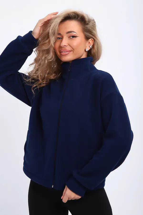 Толстовка 356 НАТАЛИ, темно-синий - фото 2