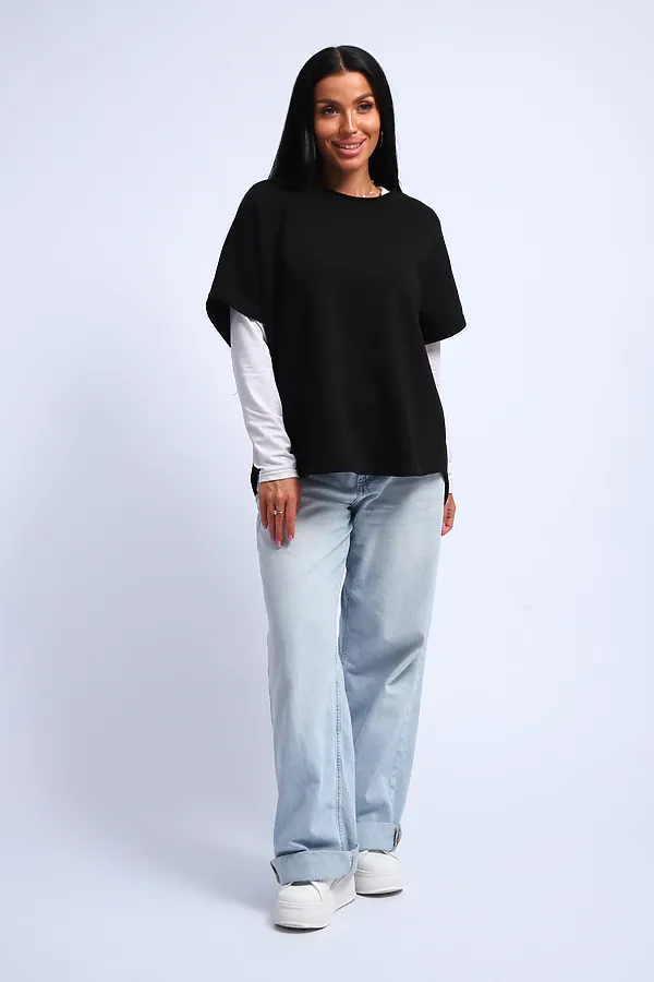 Жилет 270 НАТАЛИ, черный - фото 2