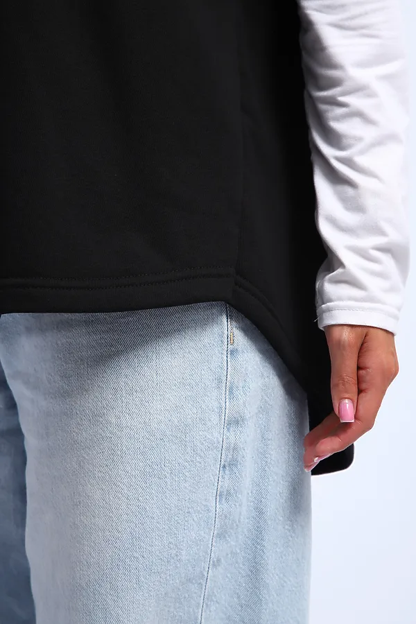 Жилет 270 НАТАЛИ, черный - фото 2