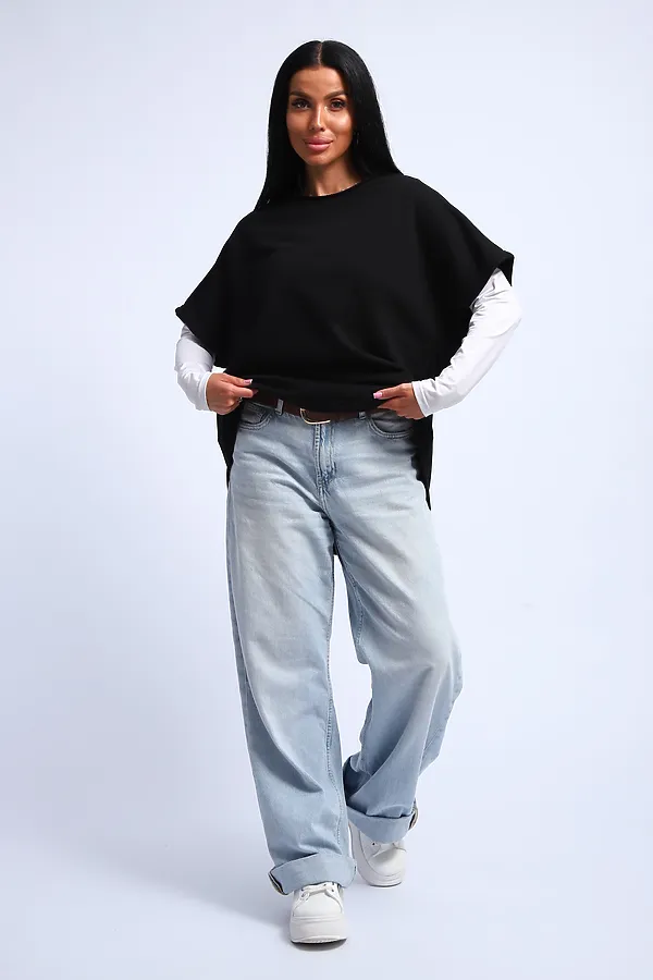 Жилет 270 НАТАЛИ, черный - фото 2