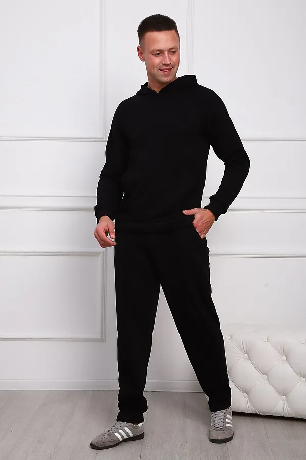 Костюм с брюками 1088 НАТАЛИ, черный - фото 2