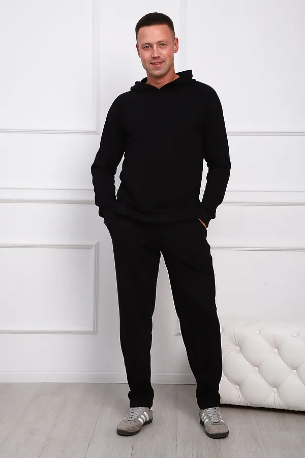 Костюм с брюками 1088 НАТАЛИ, черный - фото 2