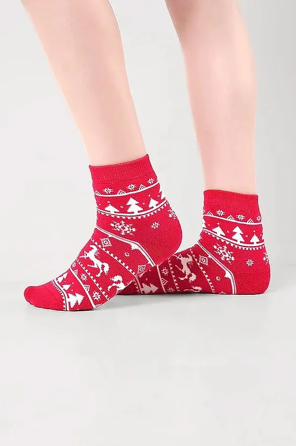 Носки CLEVER, красный - фото 2