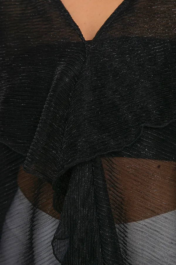 Блуза LADY TAIGA, черная - фото 2