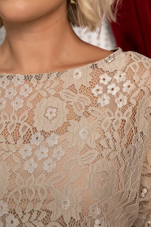 Туника LADY TAIGA, бежевое - фото 2