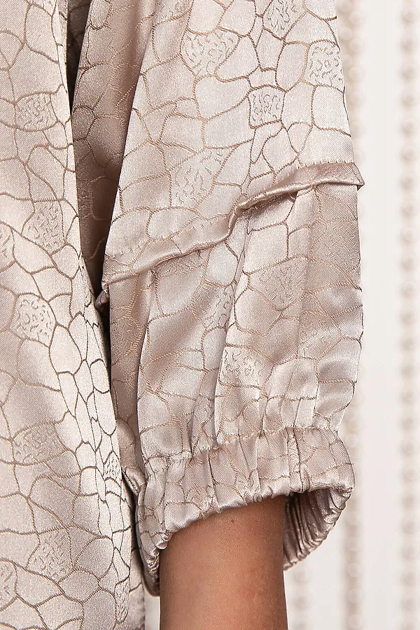 Блуза LADY TAIGA, бежевая - фото 2