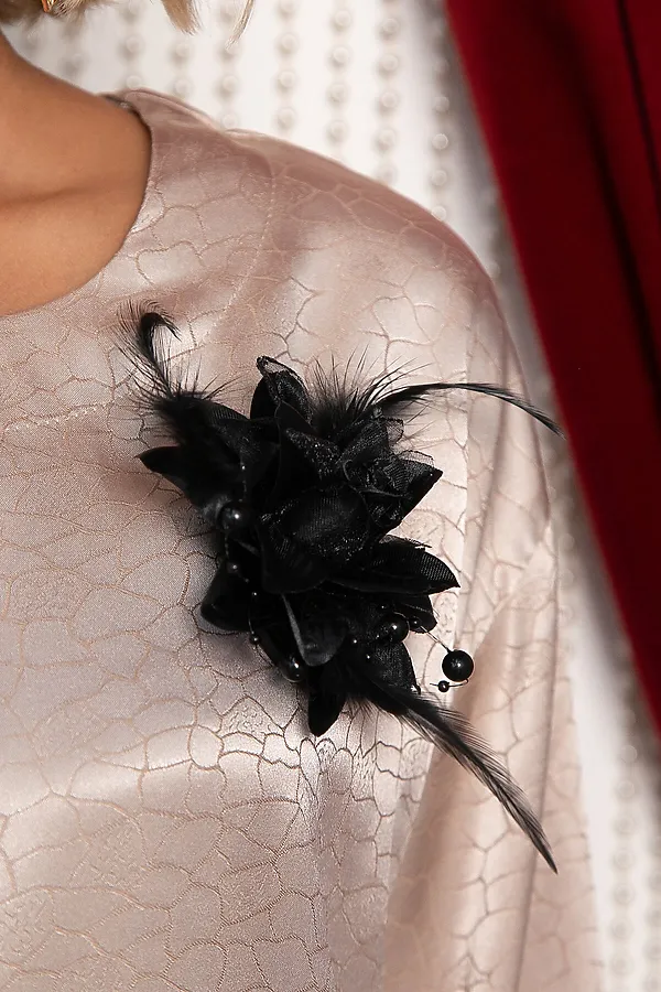 Блуза LADY TAIGA, бежевая - фото 2