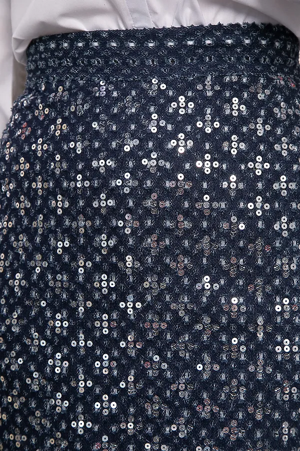 Юбка LADY TAIGA, синяя - фото 2