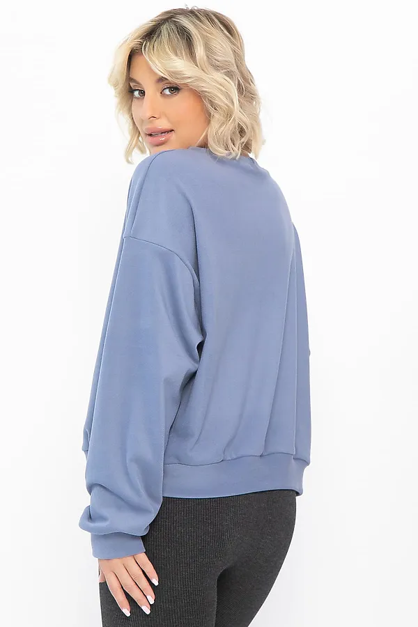 Свитшот LADY TAIGA, голубой - фото 2