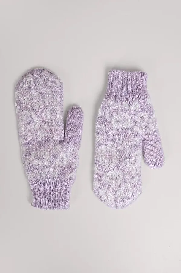 Варежки CLEVER, св.сиреневый/молочный - фото 2