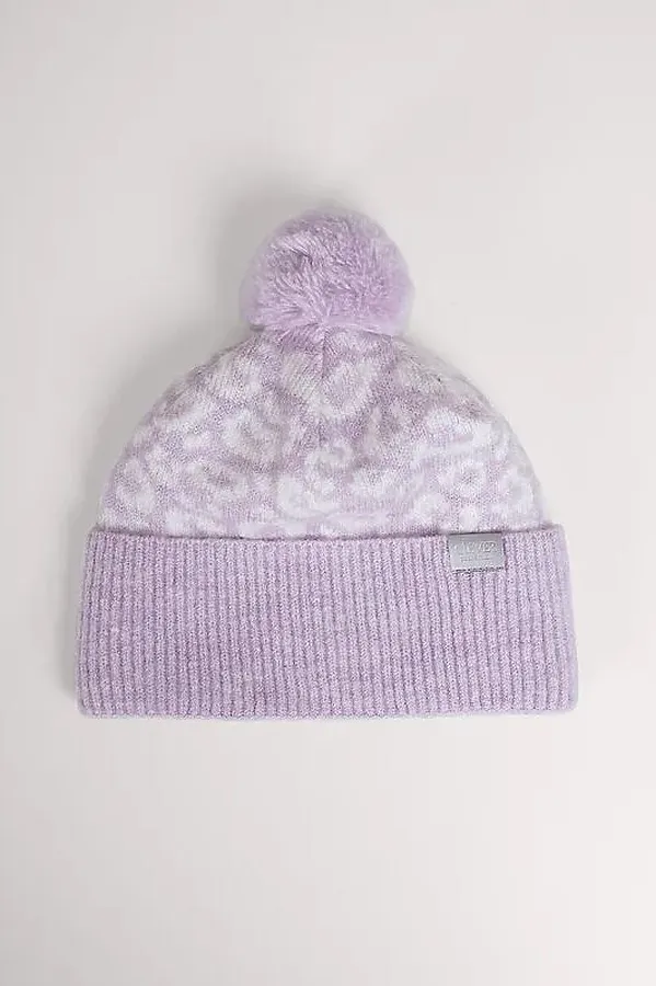 Шапка CLEVER, св.сиреневый/молочный - фото 2
