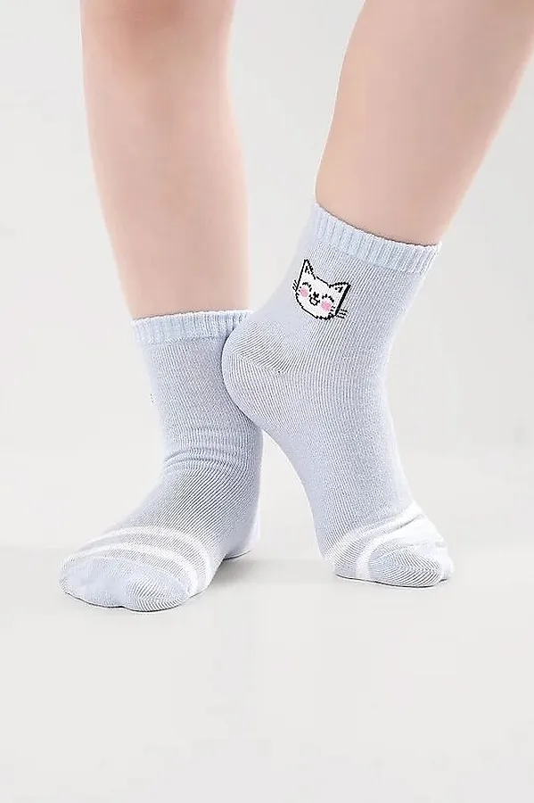 Носки CLEVER, джинсовый - фото 2