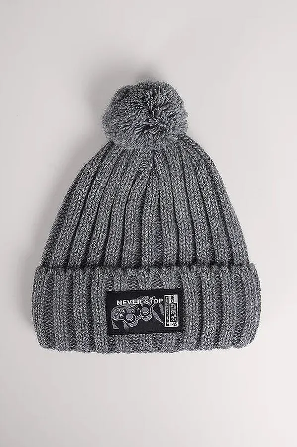 Шапка CLEVER, меланж серый - фото 2