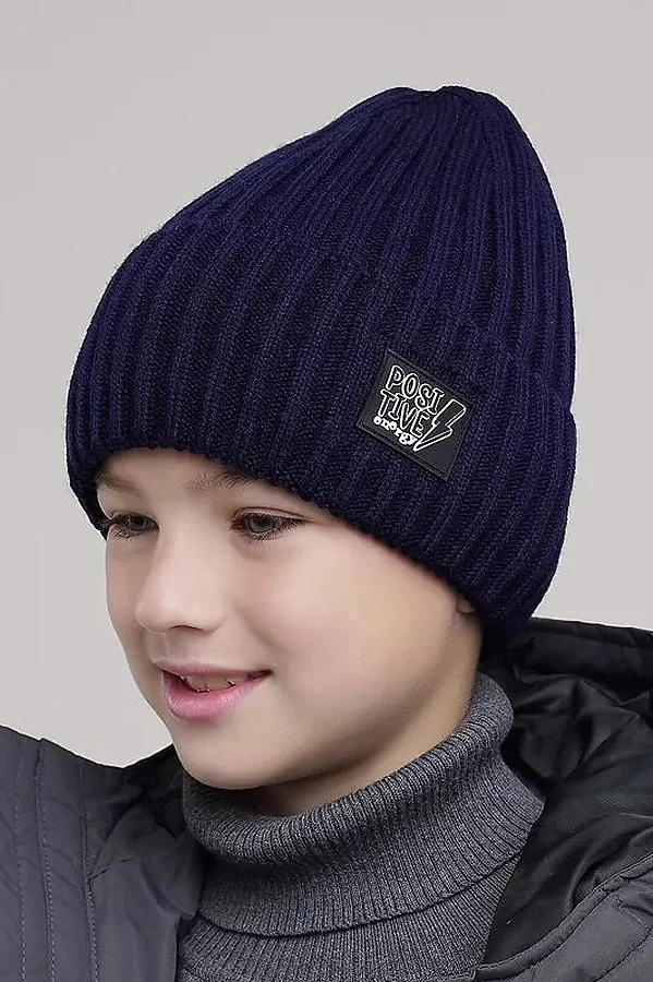 Шапка CLEVER, т.синий - фото 2