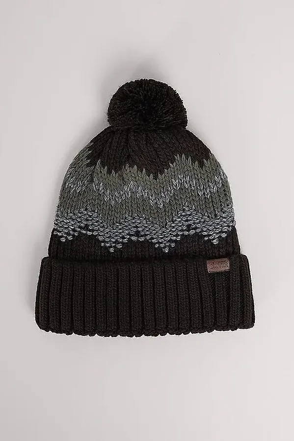 Шапка CLEVER, т.коричневый/хаки - фото 2