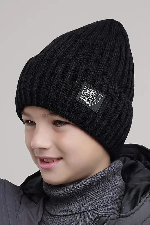 Шапка CLEVER, чёрный - фото 2