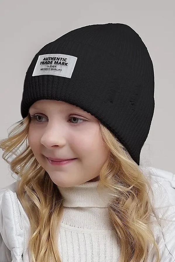 Шапка CLEVER, чёрный - фото 2