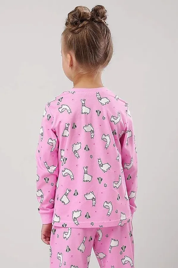 Пижама CLEVER, св.розовый/молочный - фото 2