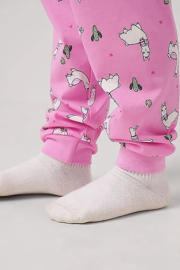 Пижама CLEVER, св.розовый/молочный - фото 2