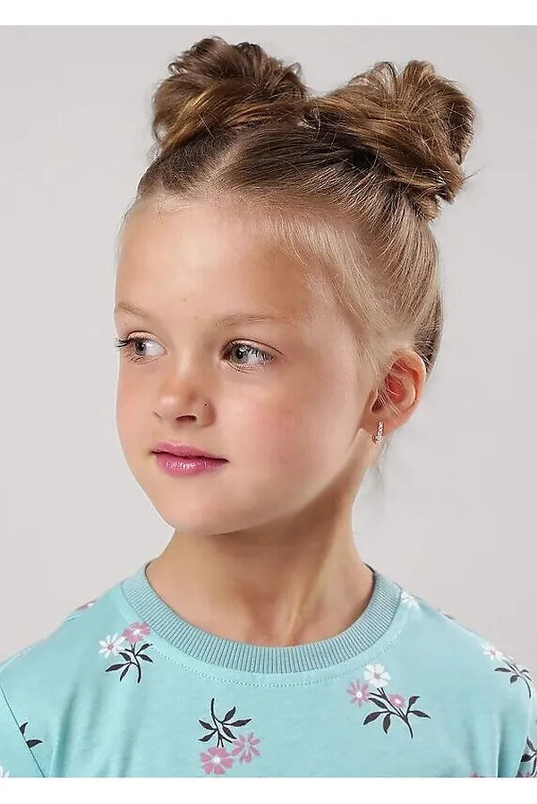 Пижама CLEVER, св.бирюзовый/т.коричневый - фото 2