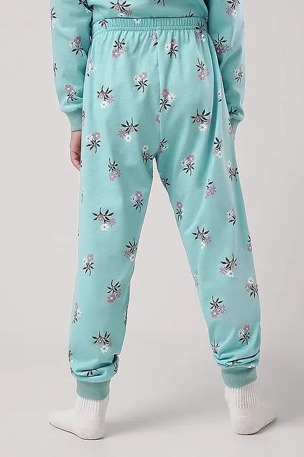 Пижама CLEVER, св.бирюзовый/т.коричневый - фото 2